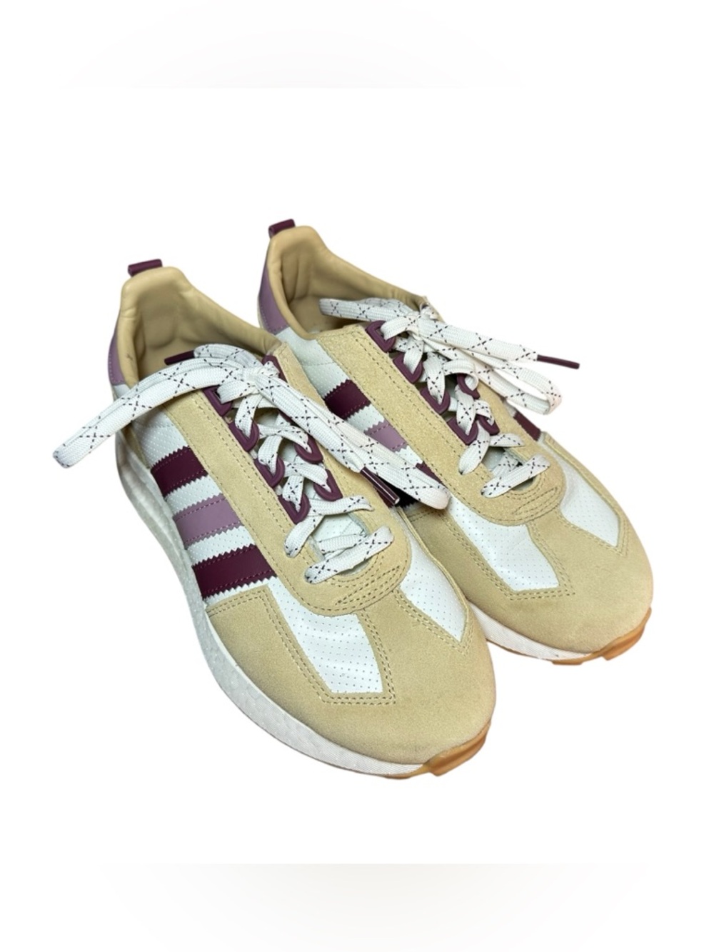 Adidas Wmns Retropy E5 'Hazy Beige Gum' sneakers size 9 - Picture 3 of 9